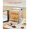 imageVEVOR Food Dehydrator 10 Trays Stainless Steel Food Dehydrator Machine 1000W Dehydrators with Digital Adjustable Timer ampamp Temp Dehydrator for Jerky Herb Meat Beef Fruit Dog Treats and Vegetables12Trays