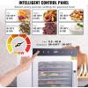 imageVEVOR Food Dehydrator 10 Trays Stainless Steel Food Dehydrator Machine 1000W Dehydrators with Digital Adjustable Timer ampamp Temp Dehydrator for Jerky Herb Meat Beef Fruit Dog Treats and Vegetables10Trays800W