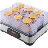 imageVEVOR Food Dehydrator 10 Trays Stainless Steel Food Dehydrator Machine 1000W Dehydrators with Digital Adjustable Timer ampamp Temp Dehydrator for Jerky Herb Meat Beef Fruit Dog Treats and Vegetables5Trays300W