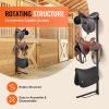 imageVEVOR Freestanding Saddle Stand 30 x 30 x 685 in 3 Tiers Saddle Rack Heavy Duty Saddle Blanket Holder with Removable ampamp Rotating Tiers English ampamp Western Saddle Rack for Tack Room OrganizationLarge 4 Tiers1 Pack