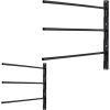 imageVEVOR Freestanding Saddle Stand 30 x 30 x 685 in 3 Tiers Saddle Rack Heavy Duty Saddle Blanket Holder with Removable ampamp Rotating Tiers English ampamp Western Saddle Rack for Tack Room Organization3 Tiers2 Packs