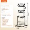 imageVEVOR Freestanding Saddle Stand 30 x 30 x 685 in 3 Tiers Saddle Rack Heavy Duty Saddle Blanket Holder with Removable ampamp Rotating Tiers English ampamp Western Saddle Rack for Tack Room OrganizationXL Large 3 Tiers1 Pack