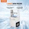 imageVEVOR Fried Ice Cream Roll Machine 2Pcs 138quot x 138quot Square StirFried Ice Cream Pans Stainless Steel Commercial Rolled Ice Cream Maker with Compressor and 4 Scrapers for Ice Cream Frozen Yogurt840Wsingle pan