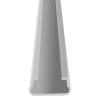 imageVEVOR Greenhouse Spring Wire and Lock Channel 50 Packs 656 ft PE Coated Aluminum Alloy Bundle Kit Plastic Poly Film or Shade Cloth Attachment wScrews Silver20 Pack