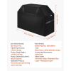 imageVEVOR Grill Cover 66 inch BBQ Covers for Outdoor Grills Waterproof Fade Resistant Weather Resistant Heavy Duty 600D Polyester Easy OnOff with Secure Buckles Black48inch