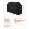 imageVEVOR Grill Cover 66 inch BBQ Covers for Outdoor Grills Waterproof Fade Resistant Weather Resistant Heavy Duty 600D Polyester Easy OnOff with Secure Buckles Black65inch