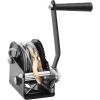 imageVEVOR Hand Crank Winch 3500 lbs Steel Cable Boat Trailer Winch Heavy Duty 33 ft Steel Wire Cable and TwoWay Ratchet Manual Operated for Trailer Boat or ATV Towing800 LBS