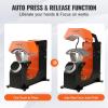 imageVEVOR Heat Press 15x15 High Pressure Heat Press Machine for T Shirts Slide Out Professional Heat Press for Sublimation Vinyl Heat Transfer Projects Heats Up Fast ampamp Evenly Green3in1Orange