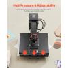 imageVEVOR Heat Press 15x15 Power Heat Press Machine for TShirts Fast Heating High Pressure Digital Industrial Sublimation Printer for Heat Transfer Vinyl Dark Black15x15Black