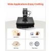 imageVEVOR Heat Press 16x24 1700W Power Heat Press Machine Fast Heating High Pressure Heat Press Machine for TShirt Digital Industrial Sublimation Printer for Heat Transfer Vinyl Easy to Use Black15x15Black