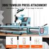 imageVEVOR Heat Press Machine 12 x 15 inch 5 in 1 Heat Transfer Machine with 30 oz Tumbler Press 360 Swing Away TShirt Pressing Digital Precise Control for TShirtsMugsHatsPlates Green5in112x1530OZGreen
