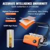 imageVEVOR Heat Press Machine 12 x 15 inch 5 in 1 Heat Transfer Machine with 30 oz Tumbler Press 360 Swing Away TShirt Pressing Digital Precise Control for TShirtsMugsHatsPlates GreenOrange30oz