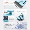 imageVEVOR Heat Press Machine 12 x 15 inch 5 in 1 Heat Transfer Machine with 30 oz Tumbler Press 360 Swing Away TShirt Pressing Digital Precise Control for TShirtsMugsHatsPlates Green5in112x1530OZGreen