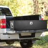 imageVEVOR Heavy Duty Aluminum Truck Bed Tool Box Diamond Plate Tool Box with Side Handle and Lock Keys Storage Tool Box Chest Box Organizer for Pickup Truck Bed RV Trailer 30quotx13quotx96quot SilverBlack