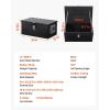 imageVEVOR Heavy Duty Aluminum Truck Bed Tool Box Diamond Plate Tool Box with Side Handle and Lock Keys Storage Tool Box Chest Box Organizer for Pickup Truck Bed RV Trailer 30quotx13quotx96quot SilverBlack