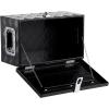 imageVEVOR Heavy Duty Aluminum Truck Bed Tool Box Diamond Plate Tool Box with Side Handle and Lock Keys Storage Tool Box Chest Box Organizer for Pickup Truck Bed RV Trailer 30quotx13quotx96quot SilverBlack