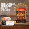 imageVEVOR Hot Dog Steamer 285QT 2Tier Hot Dog Hut Steamer 86185 Temperature Control Electric Bun Warmer with Tempered Glass Slide Doors Partition Plate Tong Stainless Steel for Hot Dogs ampamp Buns