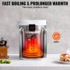 imageVEVOR Hot Water Dispenser Adjustable 4 Temperatures Water Boiler and Warmer 304 Stainless Steel Countertop Water Heater 3Way Dispense for Tea Coffee and Baby Formula 4L135 oz34 Quarts