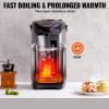 imageVEVOR Hot Water Dispenser Adjustable 4 Temperatures Water Boiler and Warmer 304 Stainless Steel Countertop Water Heater 3Way Dispense for Tea Coffee and Baby Formula 4L135 oz53 Quarts