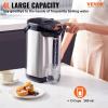 imageVEVOR Hot Water Dispenser Adjustable 4 Temperatures Water Boiler and Warmer 304 Stainless Steel Countertop Water Heater 3Way Dispense for Tea Coffee and Baby Formula 4L135 oz42 Quarts