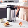 imageVEVOR Hot Water Dispenser Adjustable 4 Temperatures Water Boiler and Warmer 304 Stainless Steel Countertop Water Heater 3Way Dispense for Tea Coffee and Baby Formula 4L135 oz53 Quarts
