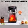 imageVEVOR Hot Water Dispenser Adjustable 4 Temperatures Water Boiler and Warmer 304 Stainless Steel Countertop Water Heater 3Way Dispense for Tea Coffee and Baby Formula 4L135 oz32 Quarts