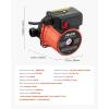 imageVEVOR Hot Water Recirculating Pump with Bypass Valve Instant Recirculation Pump Kit with Timer Adapter Circulation Circulator System Stainless Steel Head 013 HP 110120V for Tank Water HeatersCast Iron with 3Speed Control