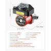imageVEVOR Hot Water Recirculating Pump with Bypass Valve Instant Recirculation Pump Kit with Timer Adapter Circulation Circulator System Stainless Steel Head 013 HP 110120V for Tank Water HeatersStainless Steel with Bypass Valve and timer