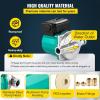imageVEVOR Hot Water Recirculating Pump with Bypass Valve Instant Recirculation Pump Kit with Timer Adapter Circulation Circulator System Stainless Steel Head 013 HP 110120V for Tank Water HeatersStainless Steel Head with 3Speed Control  green