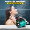 imageVEVOR Hot Water Recirculating Pump with Bypass Valve Instant Recirculation Pump Kit with Timer Adapter Circulation Circulator System Stainless Steel Head 013 HP 110120V for Tank Water HeatersStainless Steel Head with 3Speed Control  green