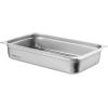 imageVEVOR Hotel Pans Full Size 25 Inch Deep Steam Table Pans 6 Pack08mm Thick Stainless Steel Hotel Pan Anti Jam Steam Table Pan for Home Party Restaurant Hotel Buffet4 Deep 6 PackThickened