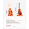 imageVEVOR Hydraulic Bottle Jack 50 Ton110231 lbs Welded Bottle Jack with 111732 Lifting Range ampamp 3Section Long Handle for Car Pickup Truck RV Auto Repair Industrial Engineering30T