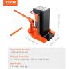 imageVEVOR Hydraulic Toe Jack 25 Ton On Toe Toe Jack Lift 5 Ton On Top Lift Capacity Machine Jack 0853 in Toe Height 89134 in Top Height Air Hydraulic Claw Jack for Machinery Industry1020T
