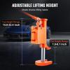 imageVEVOR Hydraulic Toe Jack 25 Ton On Toe Toe Jack Lift 5 Ton On Top Lift Capacity Machine Jack 0853 in Toe Height 89134 in Top Height Air Hydraulic Claw Jack for Machinery Industry55t360