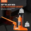 imageVEVOR Hydraulic Toe Jack 25 Ton On Toe Toe Jack Lift 5 Ton On Top Lift Capacity Machine Jack 0853 in Toe Height 89134 in Top Height Air Hydraulic Claw Jack for Machinery Industry1020T