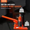 imageVEVOR Hydraulic Toe Jack 25 Ton On Toe Toe Jack Lift 5 Ton On Top Lift Capacity Machine Jack 0853 in Toe Height 89134 in Top Height Air Hydraulic Claw Jack for Machinery Industry255T