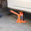 imageVEVOR Hydraulic Toe Jack 25 Ton On Toe Toe Jack Lift 5 Ton On Top Lift Capacity Machine Jack 0853 in Toe Height 89134 in Top Height Air Hydraulic Claw Jack for Machinery Industry255T