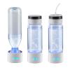 imageVEVOR Hydrogen Water Pitcher 400 ml Hydrogen Water Cup Portable Hydrogen Generator SPE Technology Hydrogen Water Generator with Wireless Charging Base Hydrogen Rich Water Bottle Glass Health Cup380mlup to 2000 ppb