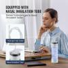 imageVEVOR Hydrogen Water Pitcher 400 ml Hydrogen Water Cup Portable Hydrogen Generator SPE Technology Hydrogen Water Generator with Wireless Charging Base Hydrogen Rich Water Bottle Glass Health Cup380mlup to 2000 ppb