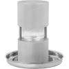 imageVEVOR Ice Ball Press Kit Aviation Aluminum Ice Press with Ice Block Mold Large Mat Tong Drip Tray One Glass Round Ice Ball Maker 24quot60 mm Ice Sphere for Whiskey Cocktail on Party ampamp HolidaySilver