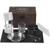 imageVEVOR Ice Ball Press Kit Aviation Aluminum Ice Press with Ice Block Mold Large Mat Tong Drip Tray One Glass Round Ice Ball Maker 24quot60 mm Ice Sphere for Whiskey Cocktail on Party ampamp HolidaySilver