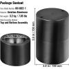 imageVEVOR Ice Ball Press Kit Aviation Aluminum Ice Press with Ice Block Mold Large Mat Tong Drip Tray One Glass Round Ice Ball Maker 24quot60 mm Ice Sphere for Whiskey Cocktail on Party ampamp HolidayBlack
