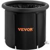 imageVEVOR Ice Bath Tub Cold Water Therapy Plunge Tub for Athletes Portable Outdoor Ice Barrel Plunge Pool for Recovery 90 Gal Inflatable Folding Bathtub with Cover Home Ice Pod 32quotLx30quotHXXL116 Gal