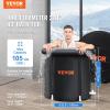 imageVEVOR Ice Bath Tub Cold Water Therapy Plunge Tub for Athletes Portable Outdoor Ice Barrel Plunge Pool for Recovery 90 Gal Inflatable Folding Bathtub with Cover Home Ice Pod 32quotLx30quotHXL105 Gal
