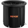 imageVEVOR Ice Bath Tub Cold Water Therapy Plunge Tub for Athletes Portable Outdoor Ice Barrel Plunge Pool for Recovery 90 Gal Inflatable Folding Bathtub with Cover Home Ice Pod 32quotLx30quotHL90 Gal