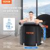 imageVEVOR Ice Bath Tub Cold Water Therapy Plunge Tub for Athletes Portable Outdoor Ice Barrel Plunge Pool for Recovery 90 Gal Inflatable Folding Bathtub with Cover Home Ice Pod 32quotLx30quotHXXL116 Gal