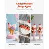 imageVEVOR Ice Cream Maker 211 Qt Large Capacity Electric Automatic IceCream Machine with Easy Operation ampamp Cleaning Stainless Steel Shell for Homemade Frozen Yogurt Fruit Sorbet Gelato Silver211 Qt 2L