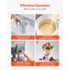 imageVEVOR Ice Cream Maker 211 Qt Large Capacity Electric Automatic IceCream Machine with Easy Operation ampamp Cleaning Stainless Steel Shell for Homemade Frozen Yogurt Fruit Sorbet Gelato Silver18 Qt