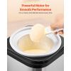 imageVEVOR Ice Cream Maker 211 Qt Large Capacity Electric Automatic IceCream Machine with Easy Operation ampamp Cleaning Stainless Steel Shell for Homemade Frozen Yogurt Fruit Sorbet Gelato Silver211 Qt 2L