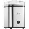 imageVEVOR Ice Cream Maker 211 Qt Large Capacity Electric Automatic IceCream Machine with Easy Operation ampamp Cleaning Stainless Steel Shell for Homemade Frozen Yogurt Fruit Sorbet Gelato Silver211 Qt 2L